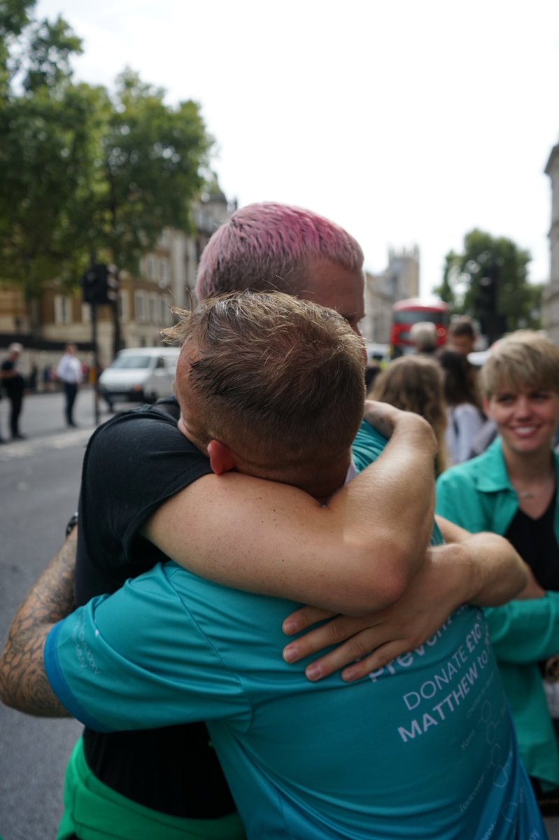 ifucareshare's tweet photo. Incredible support from mile 1 to mile 289.

@matty_smith94 has delivered the letter, but the job isn't done. We must continue to push for change and further suicide prevention prioritisation. 

Show Matthew your support ➡️ https://t.co/7Es3CJZRC0 #ALongTimeRunning https://t.co/2dVHIfrsYx