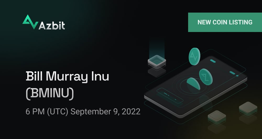 BillMurrayinu's tweet photo. We've officially been listed on Azbit! More exchanges to come! #BillMurray #BillMurrayInu #Azbit #Binance https://t.co/K7FIxCxTkg