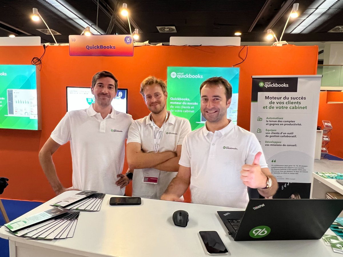 QuickBooksEC's tweet image. #UE2022 Entendu aujourd&apos;hui : &quot;Chez QuickBooks, vous avez toujours des super stands&quot; 😍

MERCI à tous ceux qui sont passés nous voir au stand et à l&apos;atelier, on se retrouve très vite... au Congrès !