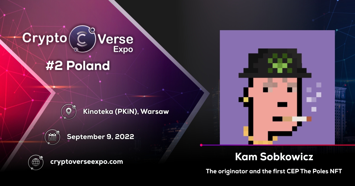 We’re delighted to announce our speaker Kamil Sobkowicz from @ThePolacyNFT!

Working for crypto-corporations in Poland and around the world, he was a Senior blockchain specialist and Core Business Developer. Currently, he and his wife are creating Poland's first NFT art gallery.