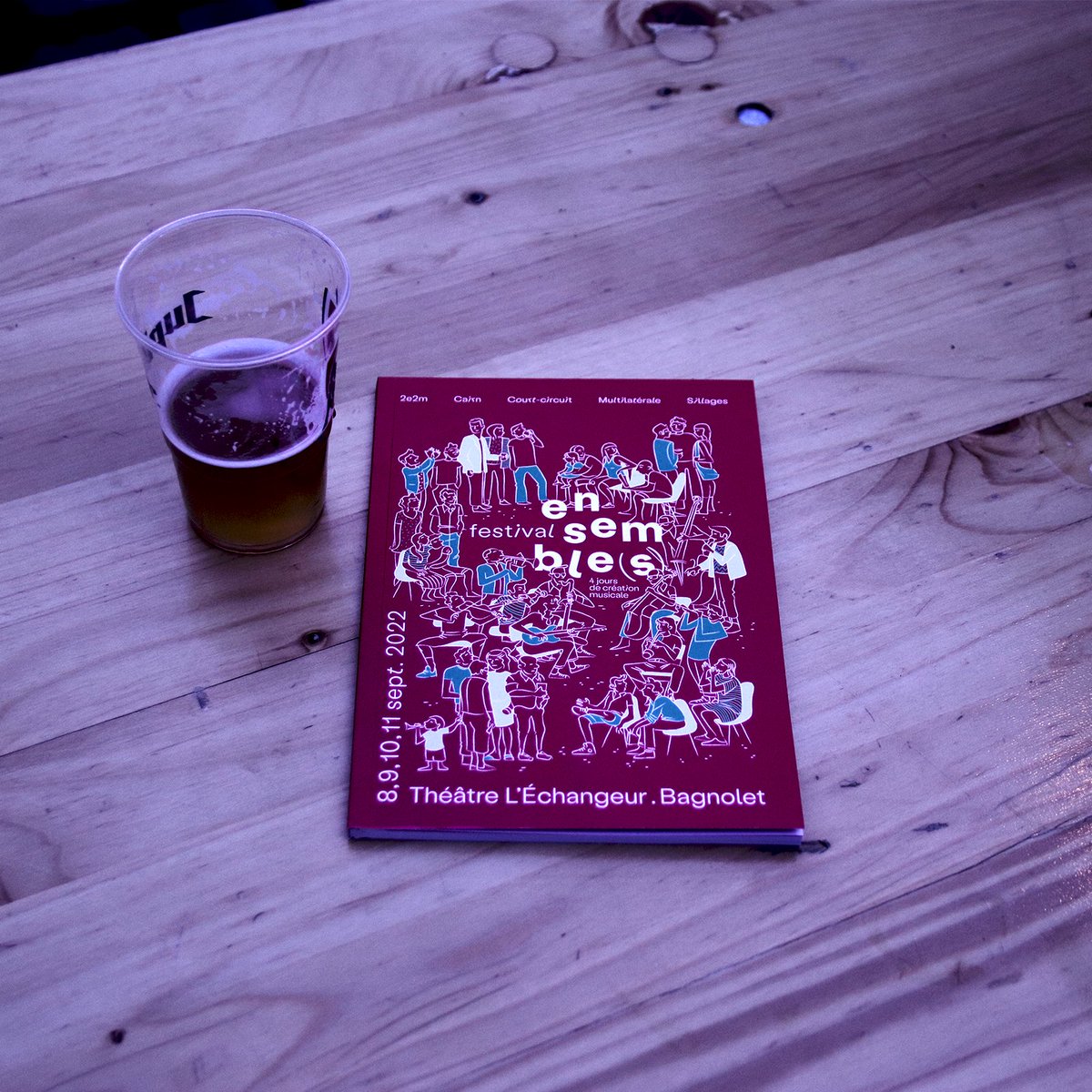 La troisième édition commence ce soir, avec les ensembles 2e2m et Multilatérale 
⤇ Billetterie en ligne : bit.ly/3e1QiwR
festivalensembles.com