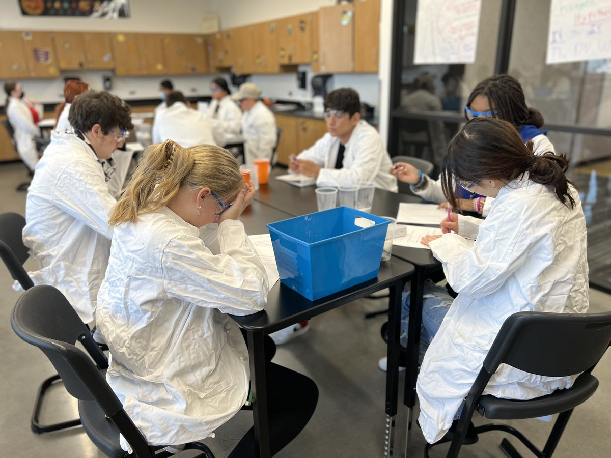 MrsPate8's tweet photo. Our Golden scientists 🥹 love seeing the kids so engaged in science this year!!🔬🥼🧪 #tmsgolden #TMScode https://t.co/YdEOFvVDoJ