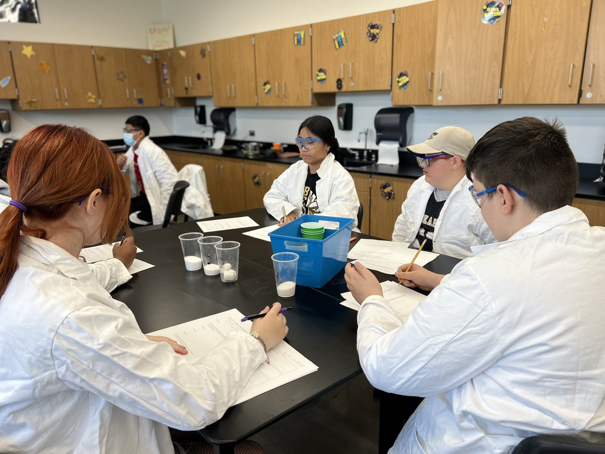 MrsPate8's tweet photo. Our Golden scientists 🥹 love seeing the kids so engaged in science this year!!🔬🥼🧪 #tmsgolden #TMScode https://t.co/YdEOFvVDoJ