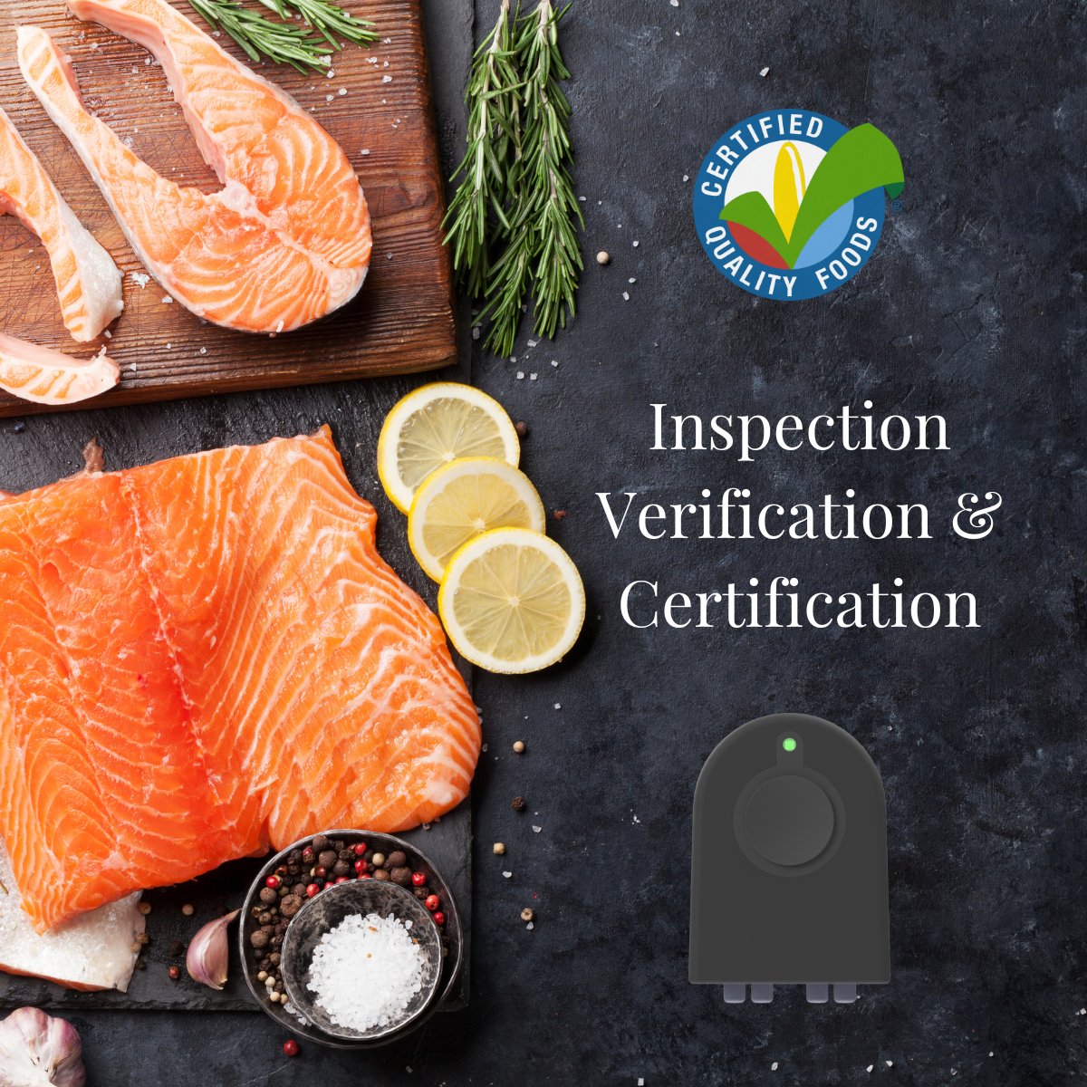 Get the inspection, verification, and certification tool you need for quality assurance and eliminate the dependence on subjective quality and freshness measures! 

certifiedqualityfoods.com

#CQR #FreshFoods #Freshness #Seafood #QualityAssurance #FoodQuality #FoodFreshness