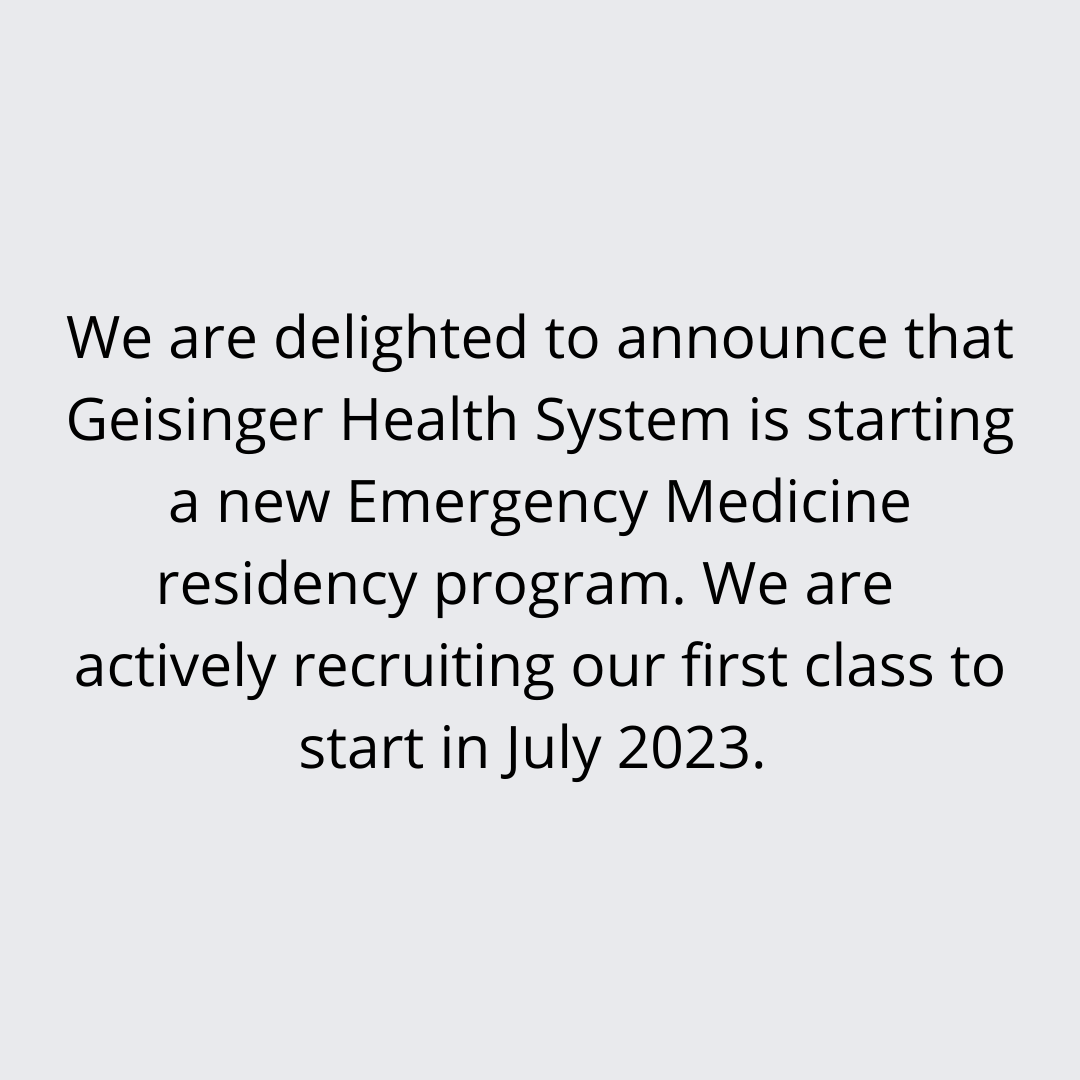 keithdwillner's tweet photo. Excited to announce a new #emergencymedicine #residency in Wilkes-Barre PA! DM with questions. Applications for July 2023, ERAS only.
#EMbound #EMmatch https://t.co/ygcaANU71y
