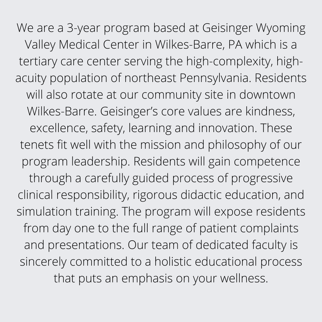 keithdwillner's tweet photo. Excited to announce a new #emergencymedicine #residency in Wilkes-Barre PA! DM with questions. Applications for July 2023, ERAS only.
#EMbound #EMmatch https://t.co/ygcaANU71y