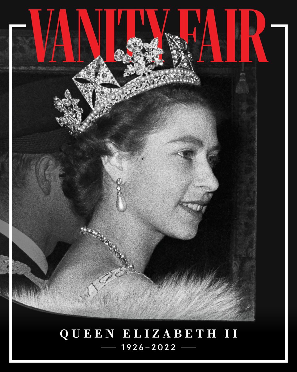 VanityFair's tweet photo. Breaking: Queen Elizabeth II, the longest-reigning monarch in British history, has died at the age of 96.

🔗: https://t.co/hGbifC2wmi https://t.co/fu6UPsTzDH