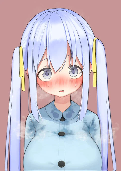脇汗ベリーちゃん!
#ベリーちゃん観測データ 
#イラスト 