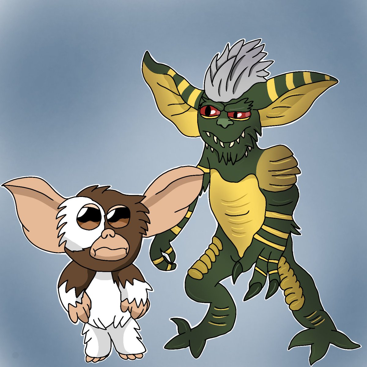 Gizmo and Stripe
<a href="/multiversus/">MultiVersus</a> #MultiVersus #gizmo #stripe #gremlins #art