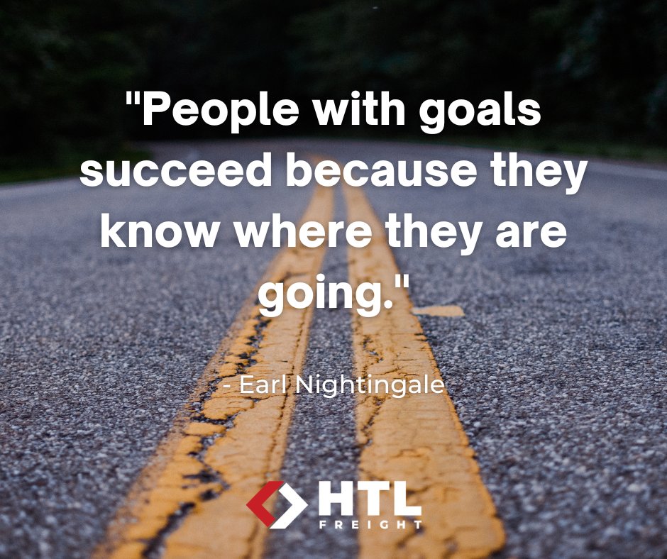HTLFreight's tweet photo. &amp; Every day we are one step closer to reaching our goals. 

What is your goal your working towards?

#HTLFreight #Motivational #ThursdayThoughts #3PL #transportation #Trucking https://t.co/zsoMrMKWgE