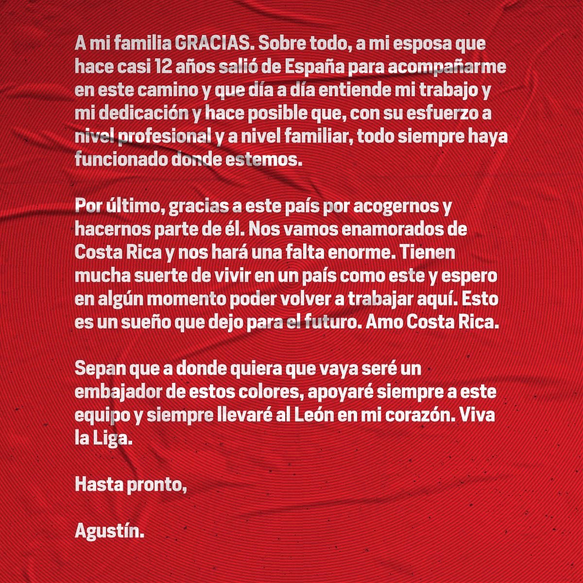 agustin_lleida's tweet photo. Gracias familia manuda, los echaré de menos. ¡Viva la Liga hoy, mañana y siempre! ❤️‍🔥 https://t.co/YgM1zix0Iy