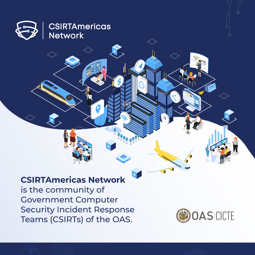 OEA_Cyber's tweet image. #CSIRTAmericas is modernizing and making improvements to the new internal portal to consolidate the CSIRTs operational community. 

Our goal is to promote a more #SecureCyberspace in the Americas. A summary of the services we offer 👇