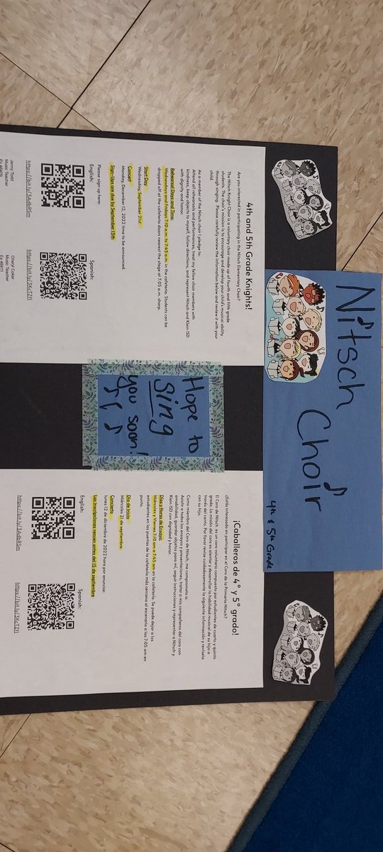 Nitsch choir! <a href="/NitschKISD/">Nitsch Elementary</a> <a href="/kleinfinearts/">Klein ISD Fine Arts</a>