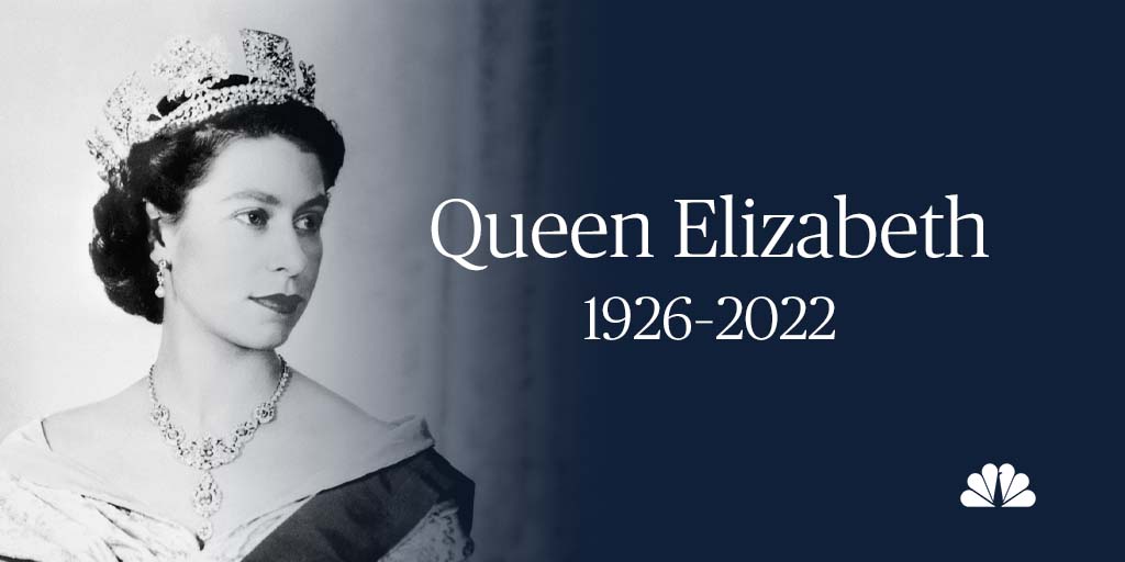 BREAKING: QUEEN ELIZABETH II IS DEAD AT 96.  nbcnews.to/3BqN2El