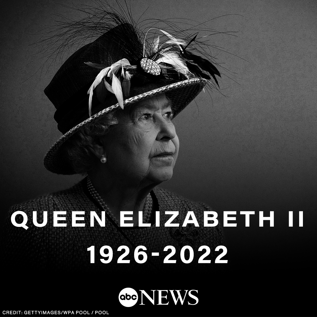 BREAKING: Queen Elizabeth II, the longest-reigning monarch in British history, has died. She was 96 years old. abcn.ws/3D7arfv