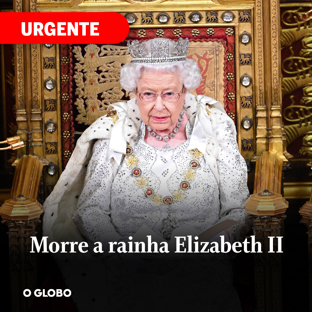 JornalOGlobo's tweet photo. Morre Elizabeth II, a rainha que uniu os britânicos em crises, guerras e dilemas da monarquia https://t.co/PtSwIXFHbu https://t.co/FG1MDFwblU