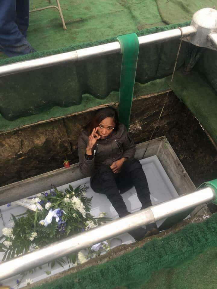 Meghan Markle at the funeral