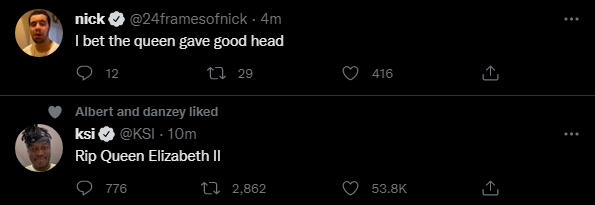 YumiMain's tweet photo. I can tell who is american and who is british on the timeline rn the difference is crazy https://t.co/Dvrt0o3NEG