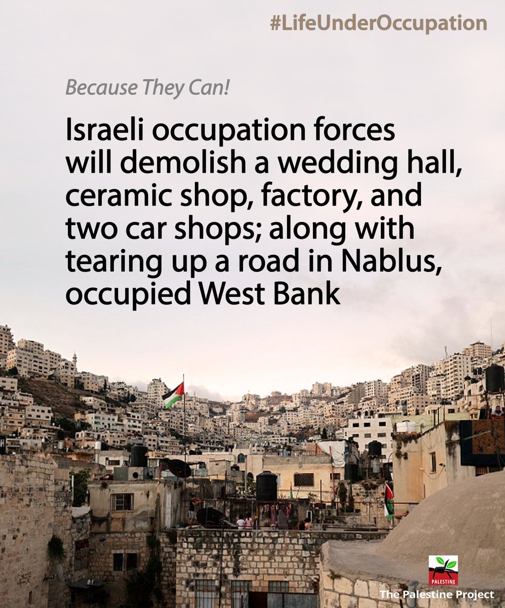 PalestineProjct's tweet photo. #PALESTINE: #LifeUnderOccupation

#OccupiedPalestine https://t.co/oQzgwxIQkW