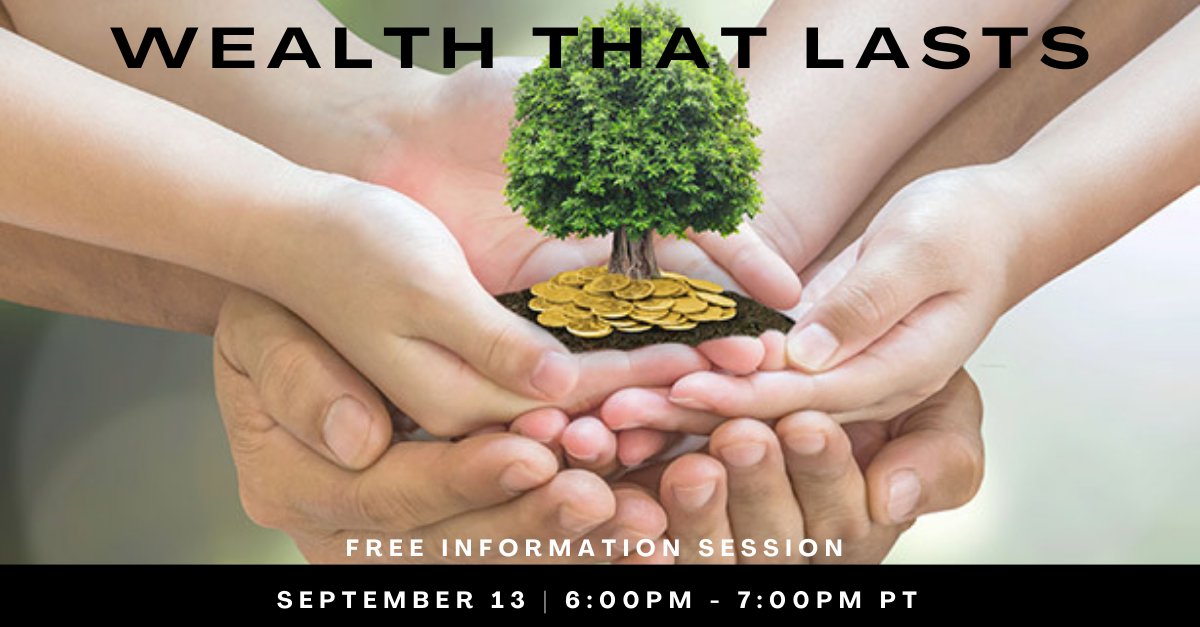 Learn how to build a wealth management strategy based on your unique goals, values, and financial circumstances.

Register today: bit.ly/3InkQ5V