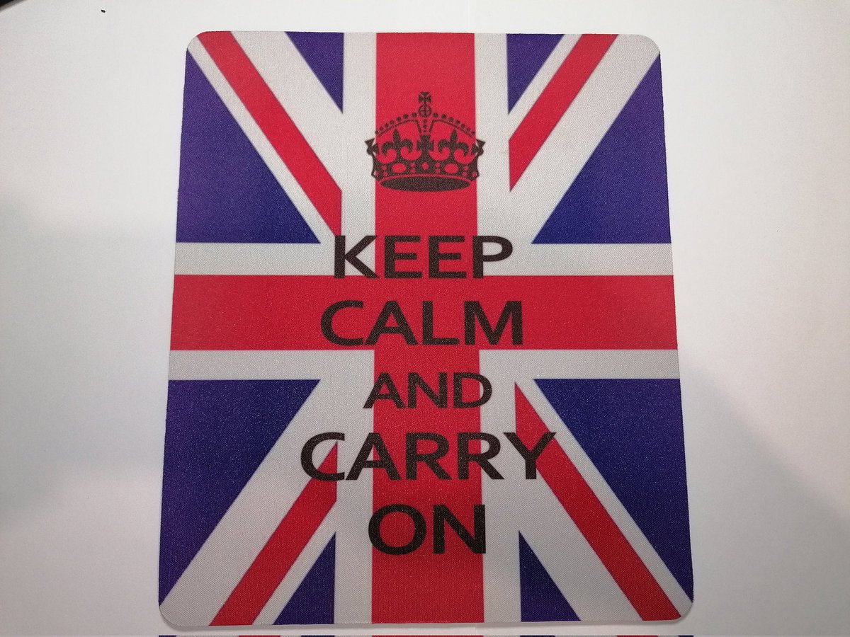 TolleySolutions's tweet photo. Excited to share the latest addition to my #etsy shop: Keep Calm and Carry On Mouse Matt / Pad with Rubber Base https://t.co/RSUkCqaVj6 https://t.co/gZOIOqDtae