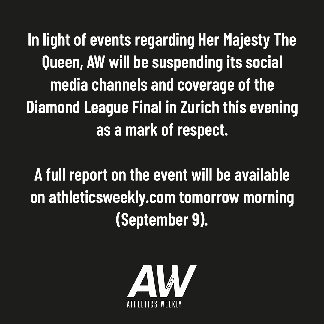 A statement from Athletics Weekly.
