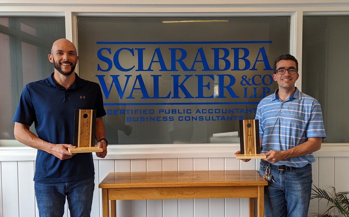 swcllp's tweet photo. Congratulations to Andrew &amp; David, the second seed, on their victory in defeating first seed Kurtis &amp; Kyle to win the inaugural Sciarabba Walker Cornhole League championship! Thanks to everyone who played in this new summer tradition! #WorkatSW https://t.co/flNnvS0c8F