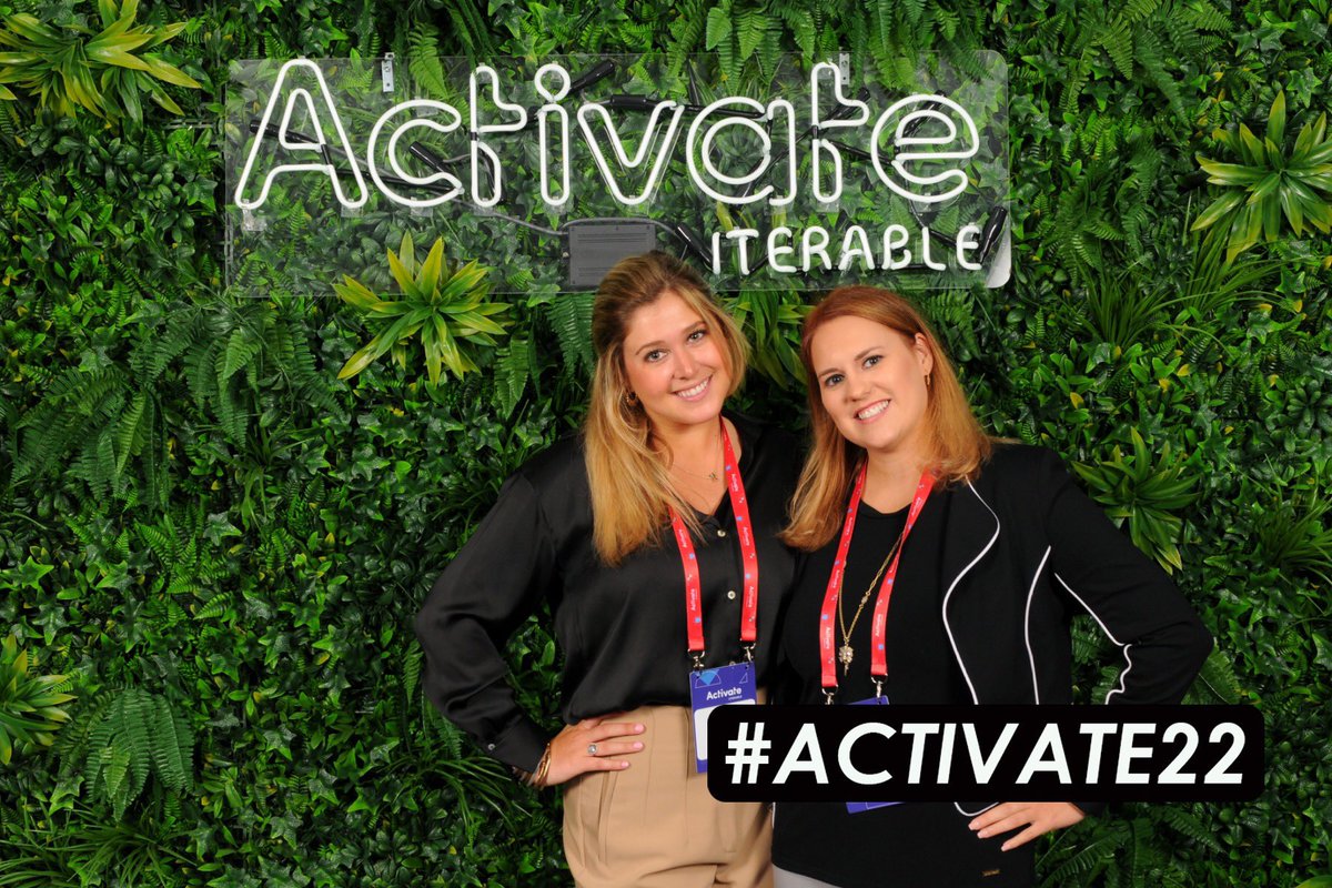 Convergence_Med's tweet photo. Ashley and Kathleen from our digital team are at the @Iterable #Activate22 in SF this week, learning the latest tips and tricks to take our clients' email programs to the next level! https://t.co/qst22EsZeY