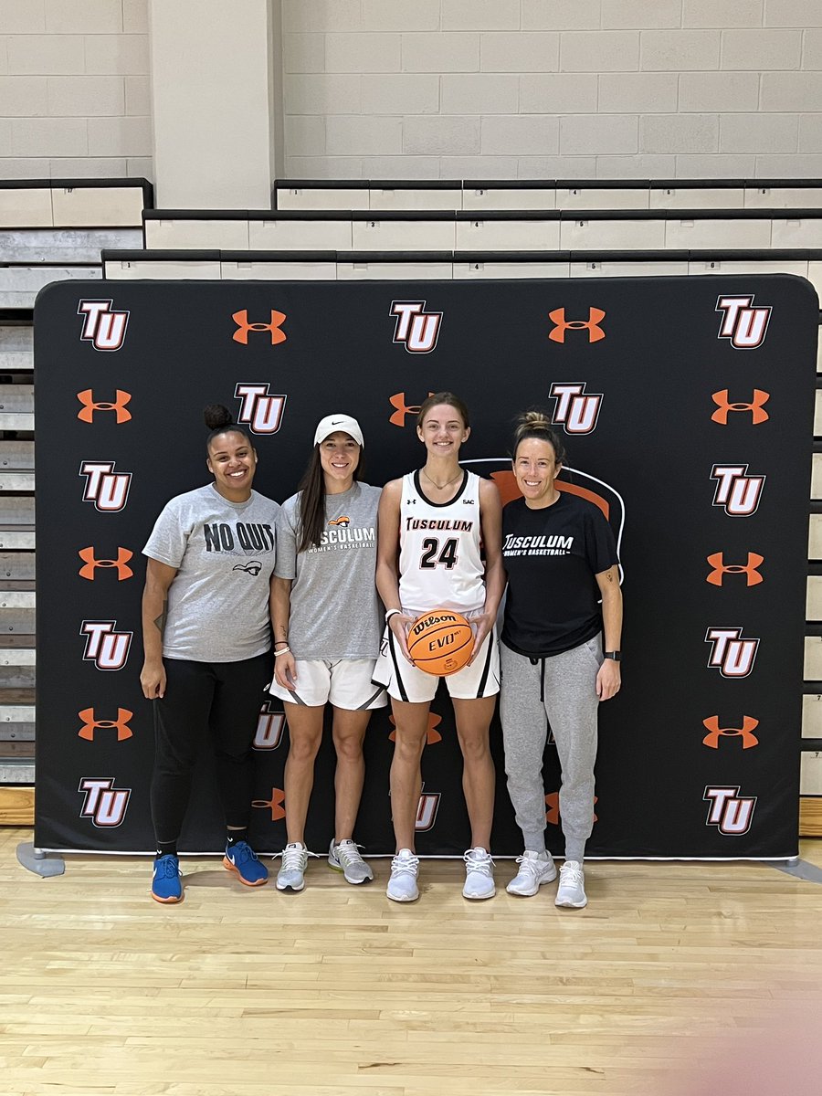HaileyW_04's tweet photo. After a great visit today, I’m blessed to say I’ve received an offer from @TusculumWBB! Thank you @coach_map @coach_roddy @coachjnp for this opportunity!! https://t.co/HrnrNAvFCz