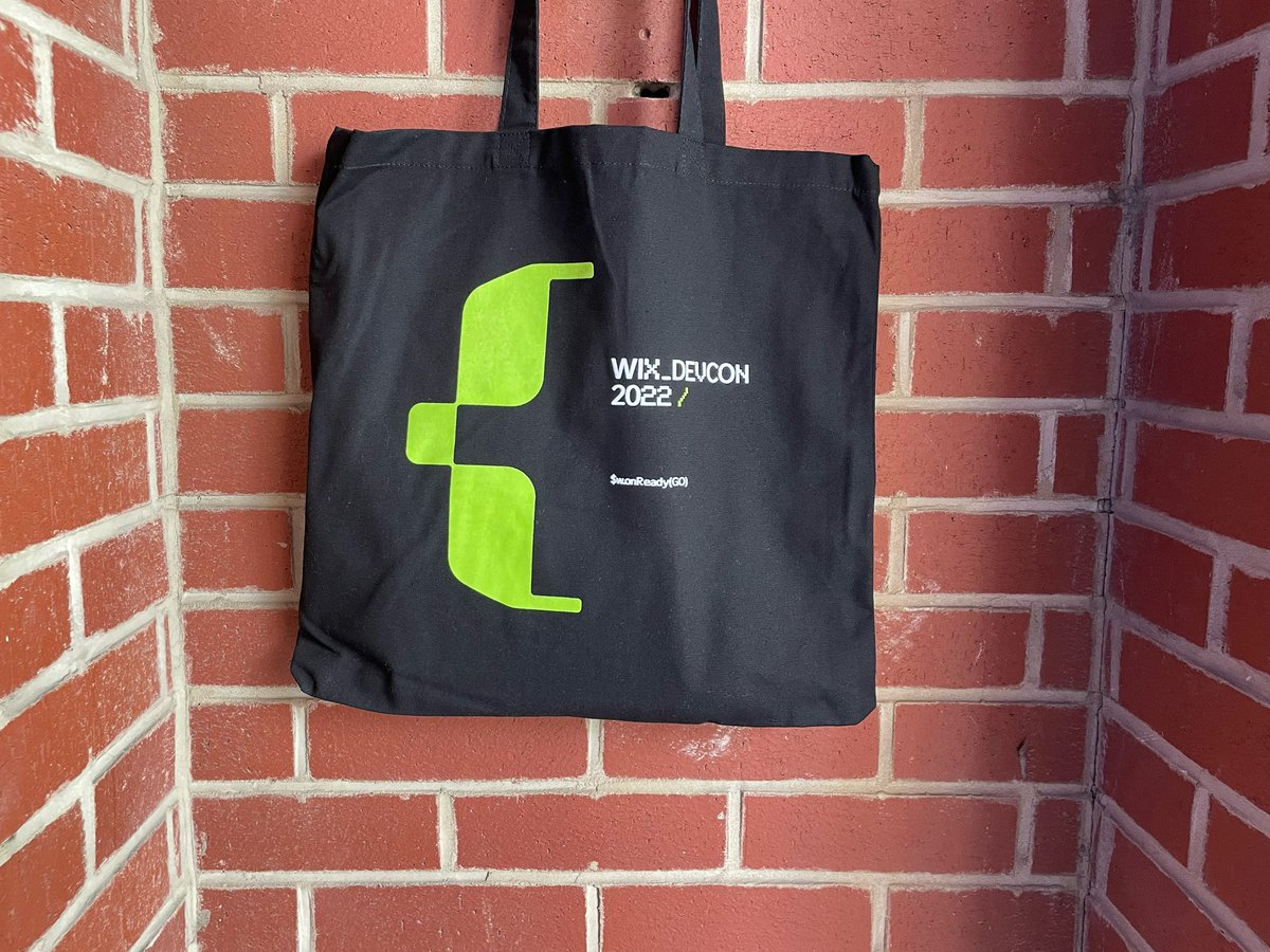 DevsOnWix's tweet image. It’s swag time at #WixDevCon2022