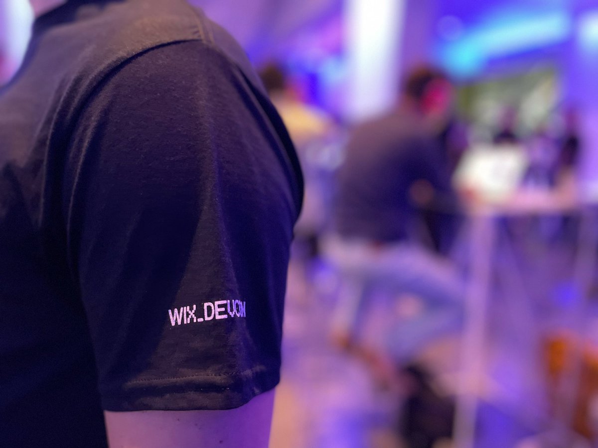 DevsOnWix's tweet image. It’s swag time at #WixDevCon2022