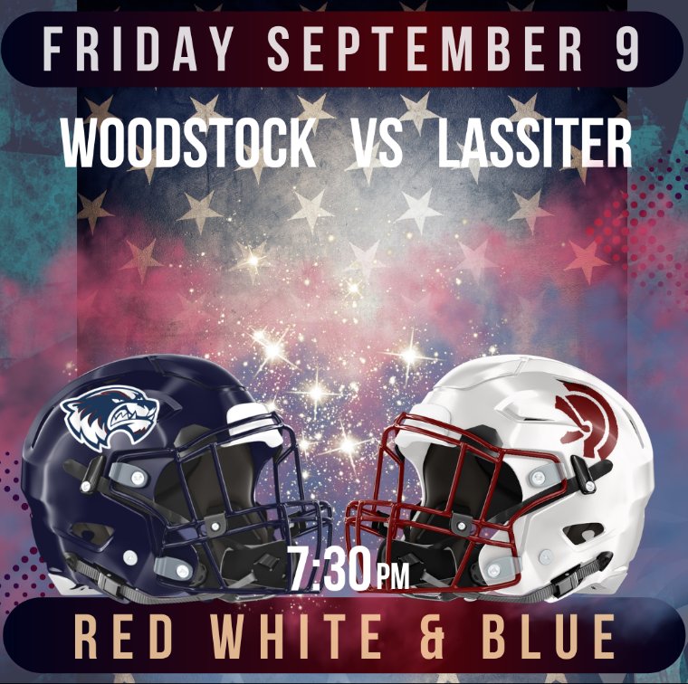Senior Night - PACK the DEN!
#WEareWOODSTOCK