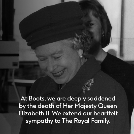 We are deeply saddened that Her Majesty the Queen has passed away and our thoughts are with the Royal Family at this time. As we join the nation in mourning, we pay tribute to the contribution Her Majesty has made around the world through decades of public service.
