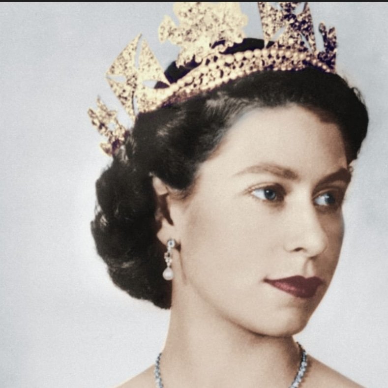 BookishTrish's tweet photo. RIP Our gracious servant Queen 💜 https://t.co/dfRc77fdgk