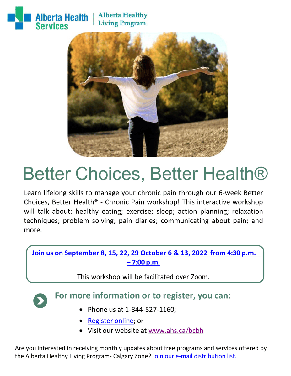 IrricanaLibrary's tweet photo. you struggle with chronic pain? Register in this Better Choices, Better Health workshop via https://t.co/vgAkaWpuhN or call the number listed below. https://t.co/ERdV8t2WzP