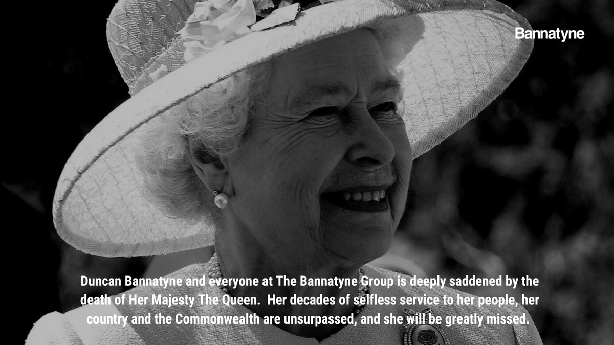 Duncan Bannatyne and everyone at The Bannatyne Group are deeply saddened by the death of Her Majesty The Queen. Her decades of selfless service to her people, her country and the Commonwealth are unsurpassed, and she will be greatly missed.