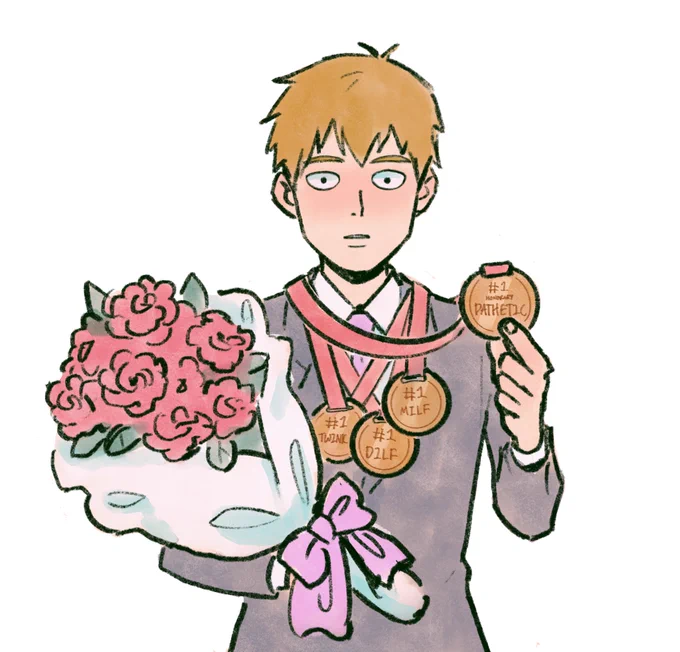 Congratulations quadruple gold medalist Arataka Reigen for winning the anitwt Olympics #REIGENSWEEP #mp100 