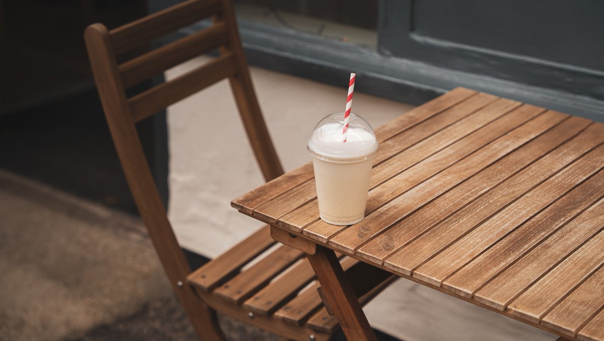 NaturePacUK's tweet photo. Autumn might be around the corner, but it’s never too late for a #vanillamilkshake https://t.co/EamJF1S1fx