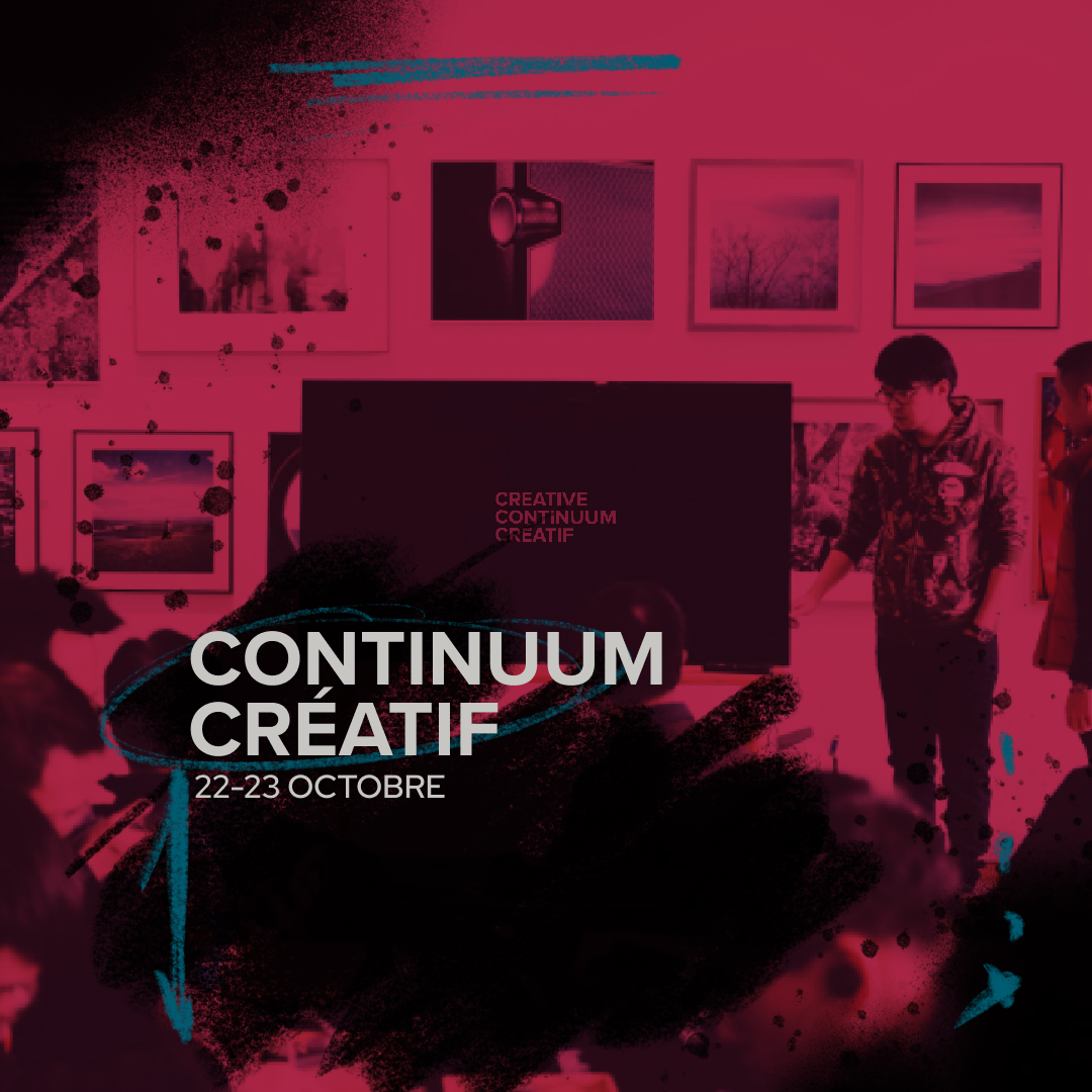 VISUAL ARTS – FASHION – MUSIC - &amp;MORE
CREATIVE CONTINUUM CONFERE: I.RL
October 22-23rd @ the Innovation Hub in Carleton U. 

ARTS VISUEL - MODE - MUSIQUE - &amp;PLUS 
CONFÉRENCE SUR LE CONTINUUM CRÉATIF : EN RÉALITÉ 
22-23 octobre au Centre d'innovation de l'Université Carleton.