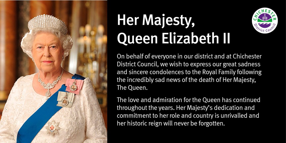 We are deeply saddened by the news of the death of Her Majesty, The Queen Elizabeth II.

The Royal Family have set up an online book of condolence at orlo.uk/D5hOy for those who wish to pay their respects.

You can read our full statement here: orlo.uk/jBZpZ