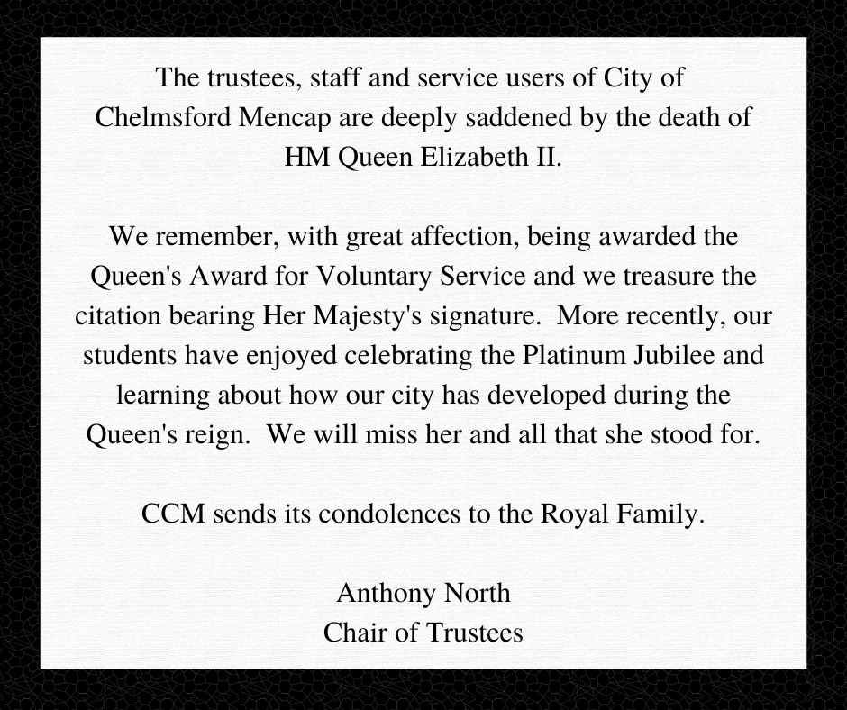 A message from our Chair of Trustees