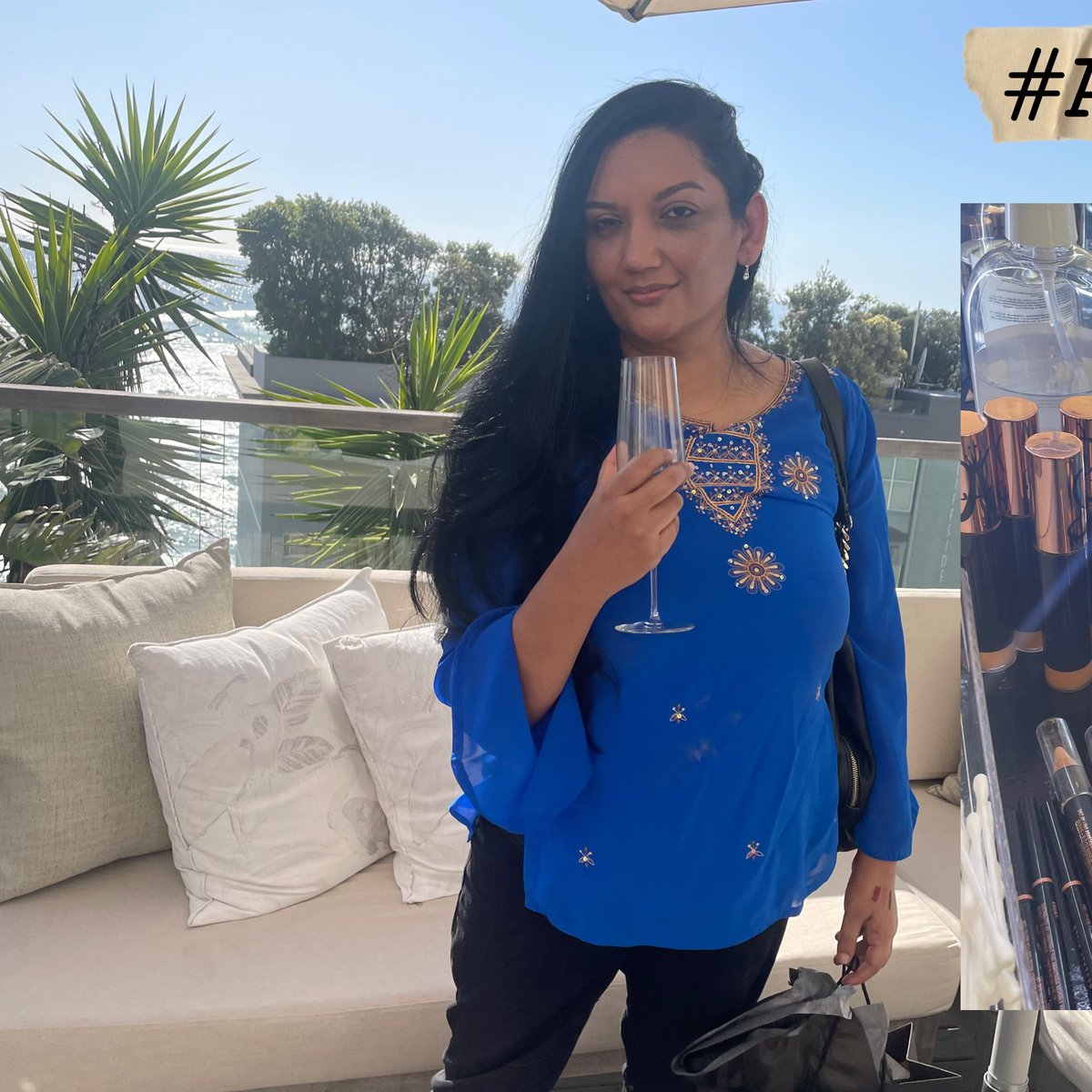 LynetteAnthony's tweet photo. A lovely afternoon at Bantry Bay with @arcstore_sa @ABHcosmetics. As someone who has loved #beauty for as long as I can remember watching my mom apply makeup during her time with me, learning techniques during masterclasses is so inspiring #ABHxARC #makeup #beautyforall #geekglam https://t.co/hJDzmdNdRm
