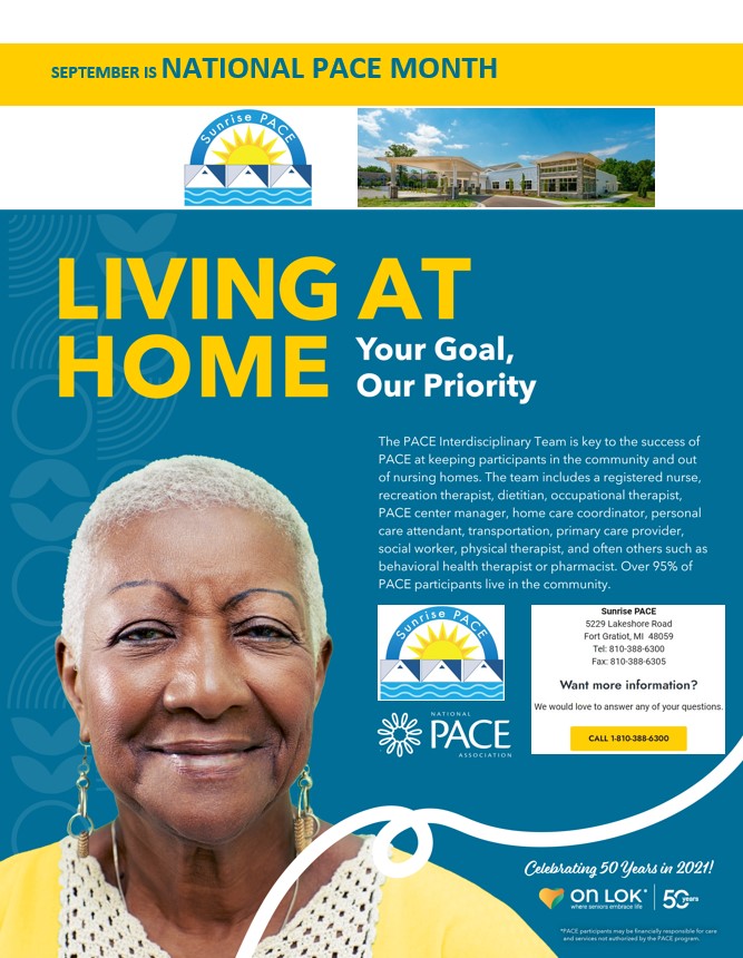 pace_sunrise's tweet photo. Did you know that September is National PACE Month?

#SunrisePACE is a Program of All-Inclusive Care for the Elderly.

Call 810-388-6300 or go to https://t.co/CuPdWnYr85 to find out more.

#StClairCounty #fortgratiot #Michigan #BlueWaterArea https://t.co/lTNNdgW42o