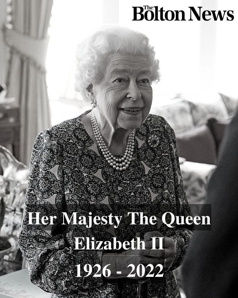 TheBoltonNews's tweet image. Rest in peace, Your Majesty 

#QueenElizabeth