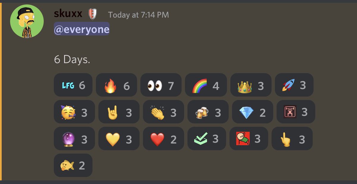 s1pires's tweet photo. I wonder what @skuxxverse has for us 🚨

Super excited to find out I’m sure it’s going to be a big announcement🔥💯

LFG🥳

#NFT #ETH #WRLD #P2E https://t.co/8U79ydwZu9