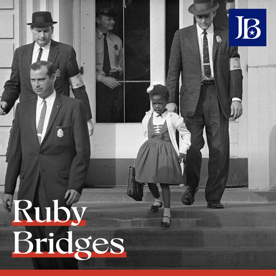 Happy Birthday <a href="/RubyBridges/">Ruby Bridges</a>! Your courage as the first African-American child to desegregate the all-white William Frantz Elementary School and your continued activism are an inspiration to me and to our entire nation.