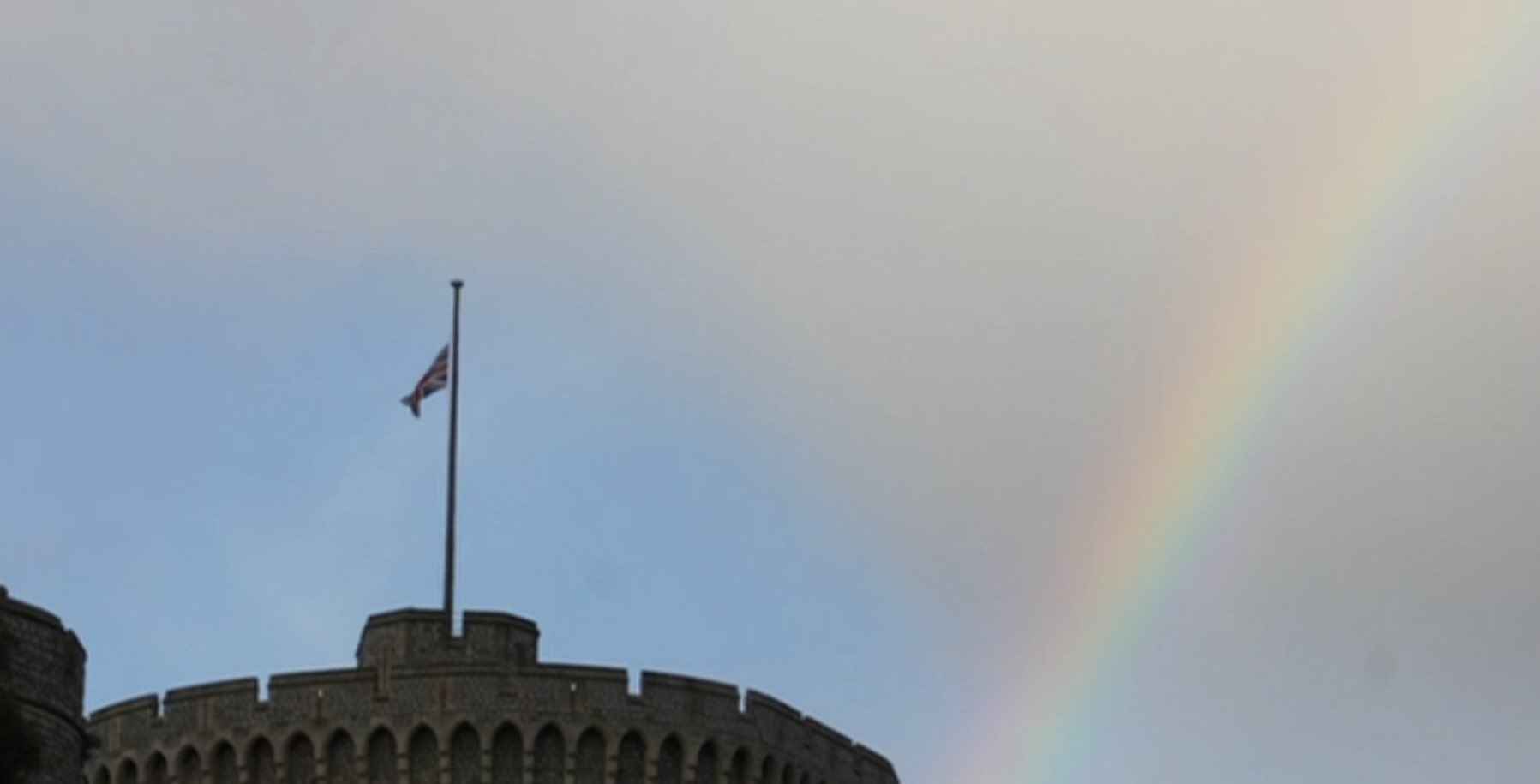 The Duke and Duchess of Sussex on Twitter: "A rainbow has appeared at