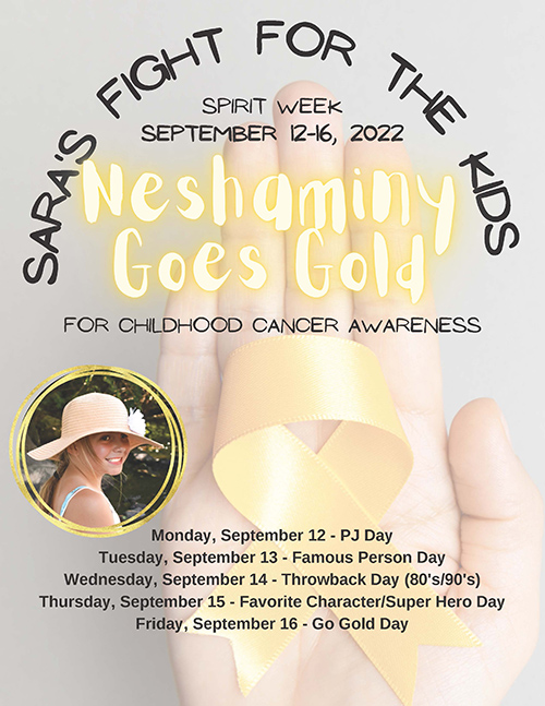 Neshaminy Goes Gold next week for Childhood Cancer Awareness Month! bit.ly/3RBJqW0 <a href="/NeshMiniTHON/">Neshaminy MiniTHON</a> @NSD_Super <a href="/MP_MrSokol/">Maple Point MS</a> <a href="/Poquessing/">Poquessing Middle School</a> <a href="/Troy_Bodolus/">Walter Miller ES</a> <a href="/BuckNsd/">NSDPearlSBuck</a> @neshaminy @david_glennon