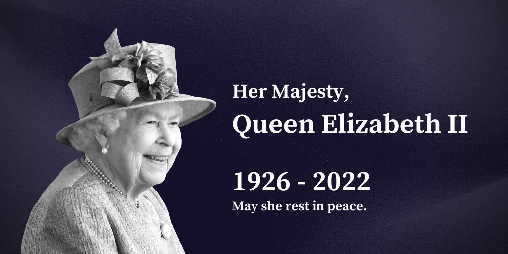 On behalf of everyone at InspiredMinds!, we send our sincere condolences to the Royal Family for their loss. We are thankful for Her Majesty Queen Elizabeth II’s many years of service to the United Kingdom.

May She rest in peace.