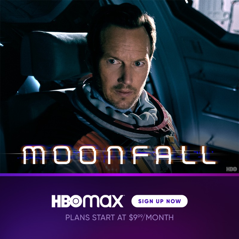 streamonmax's tweet photo. Prepare for landing. Join Halle Berry and Patrick Wilson on a heart-pounding mission.

Moonfall is now streaming on HBO Max.